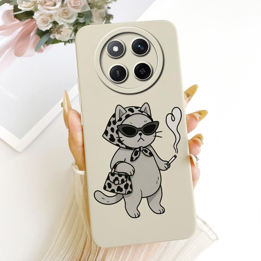 Case For Honor Magic 7 Lite Magic7 Lite 5G Phone Cases Cute Cartoon Painted Matte Silicone Soft Cover For Honor X9c Smart Fundas