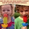 Drip-Proof Popsicle Rack Drip Free Ice Holder No Mess Free Frozen Treat Rack Popsicle Holder With Straw For Kid Ice Cream Summer