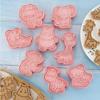 8Pcs Forest Animals Cookie Cutter Set Giraffe Cookie Molds for Baking & Fondant Decorations Baking Tool Baking Pastry Mold