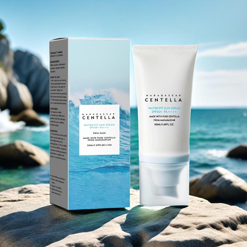 

Увлажняющий солнцезащитный крем SPF50+, увлажняющий, защита от УФ-лучей и без смазывания макияжа. 50ml