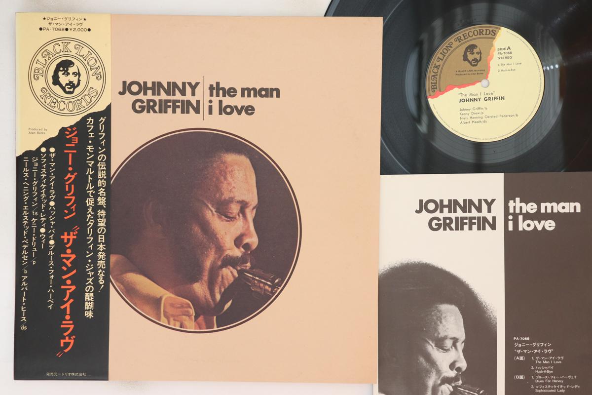 

LP Record JOHNNY GRIFFIN - Man I Love PA7068 BLACK LION 1973 Japan Obi Jazz Used