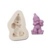Funny Clown Shaped Silicone Mold Fondant Mould Baking DIY Supplies Nonstick