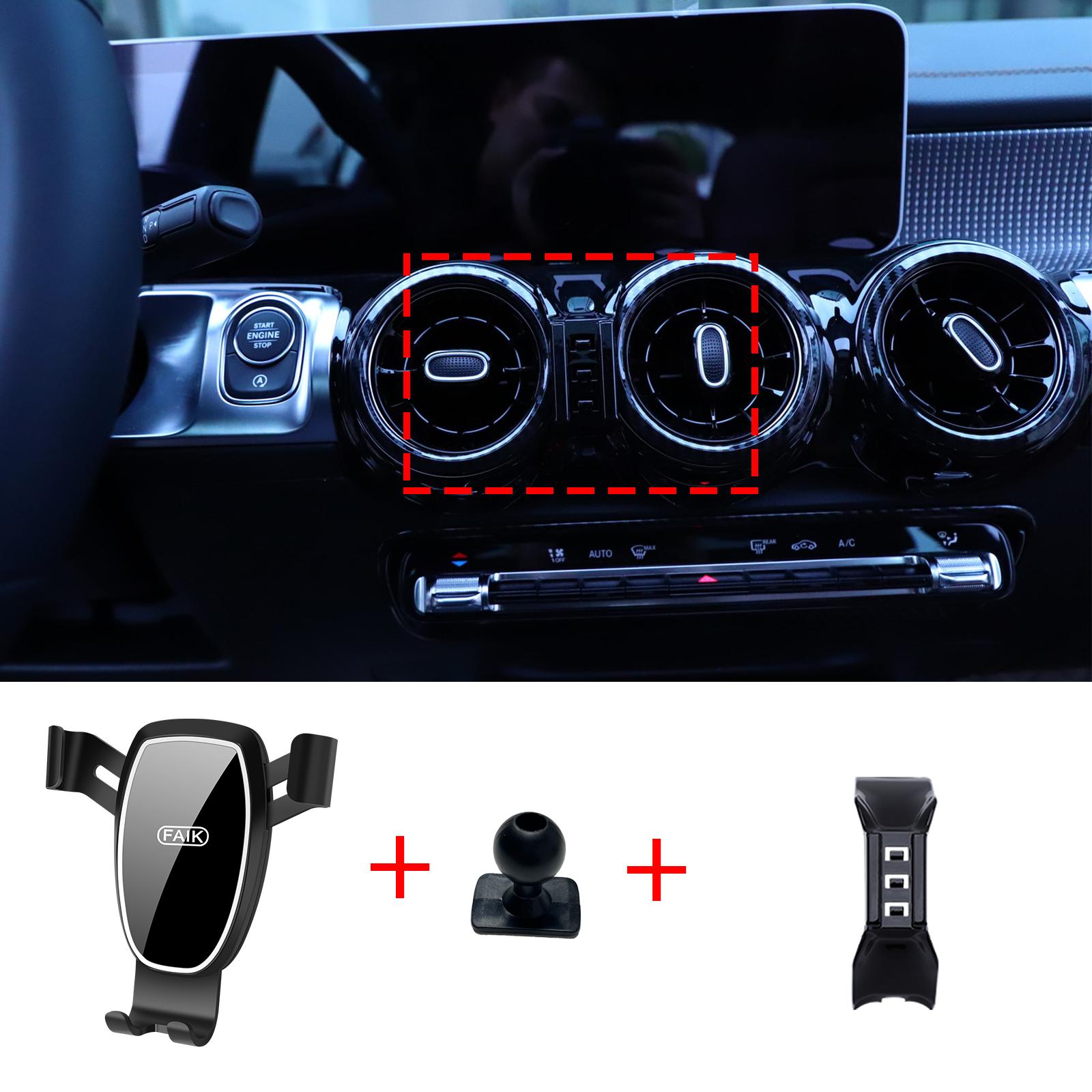

Car Mobile Phone Holder For Mercedes Benz GLB EQB X247 2020~2025 GPS Bracket Navigation Stand Auto Accessories