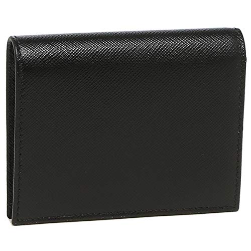 Prada Women's Folding Wallet 1MV204 QHH 002 Black [Parallel Import]