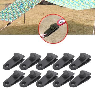 20Pcs PP Windproof Awning Tarp Portable Tent Fastener Clips Durable Tarp Clips  Awnings