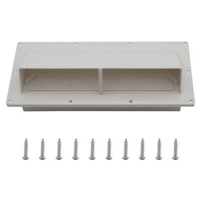 Range Hood Vent Low Noise Caravan Motorhome Trailer Side Air Vent with Screws Kitchen Vent Cover Motorhome Camper Accessories