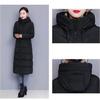 Women's Mid-length Cotton Coats, Winter Coats, Plus Size Coats, Mother's Clothes, Thickened, Long Over-the-knee Coats