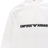 Emporio Armani Ss23 Letter Print Hooded Long Sleeve Sweatshirt Men Sweatshirt Beige 6L1ML9-1JWPZ-01E1