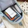 Schoolbag Backpack Women's Rope 1011 New Light Commuter Versatile Trendy College Student Casual Fashion Large Capacity Travel Backpack