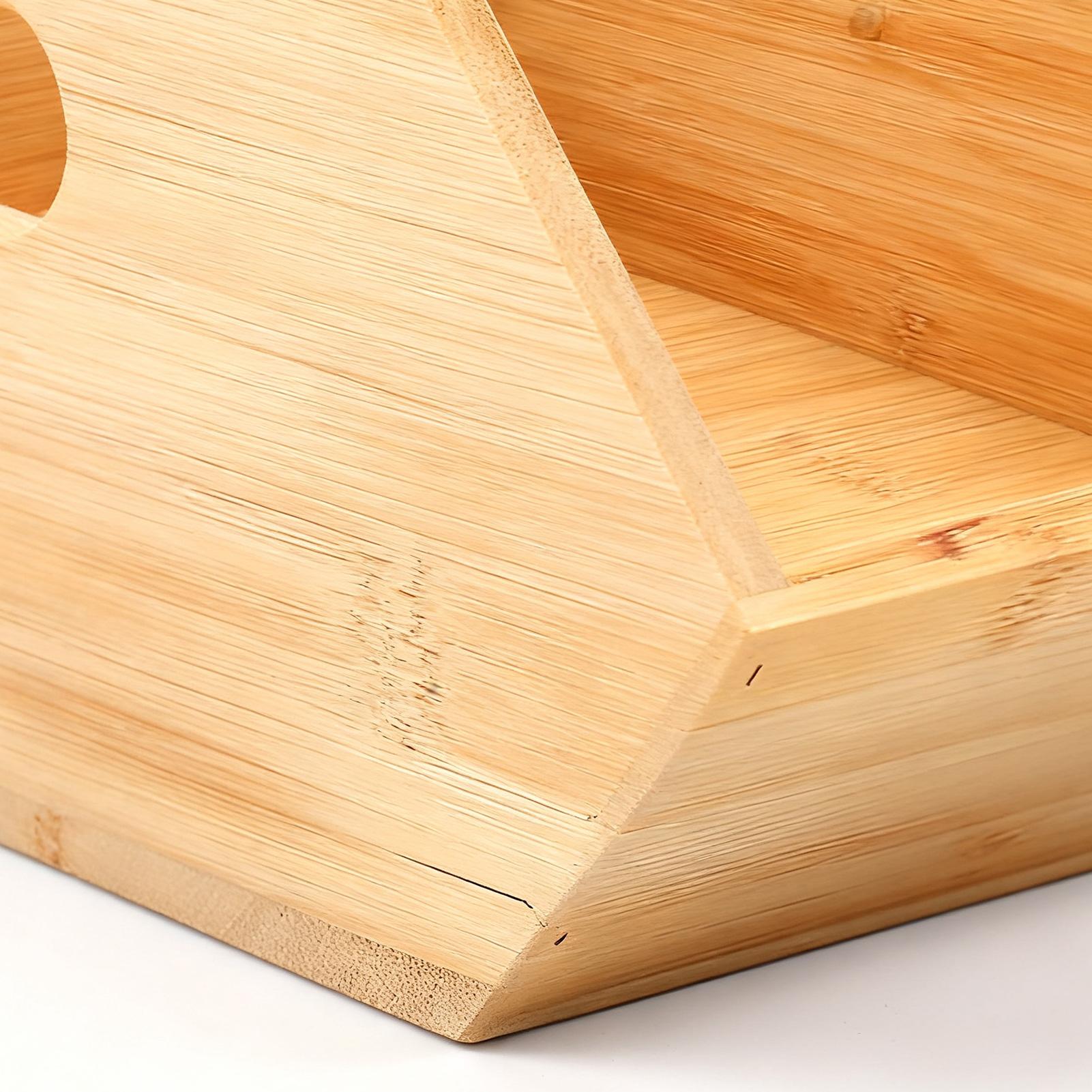 Pantry Organizer Wooden Organizer Stackable Storage Pantry Bins for Kitchen Bathroom Food Snack Potato Kitchen Organizer China Mainland