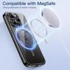 Magnetic Plating Case For iPhone 16 15 14 Plus 13 12 11 Pro Max Camera Lens Protector Glass For Magsafe Wireless Charger Cover