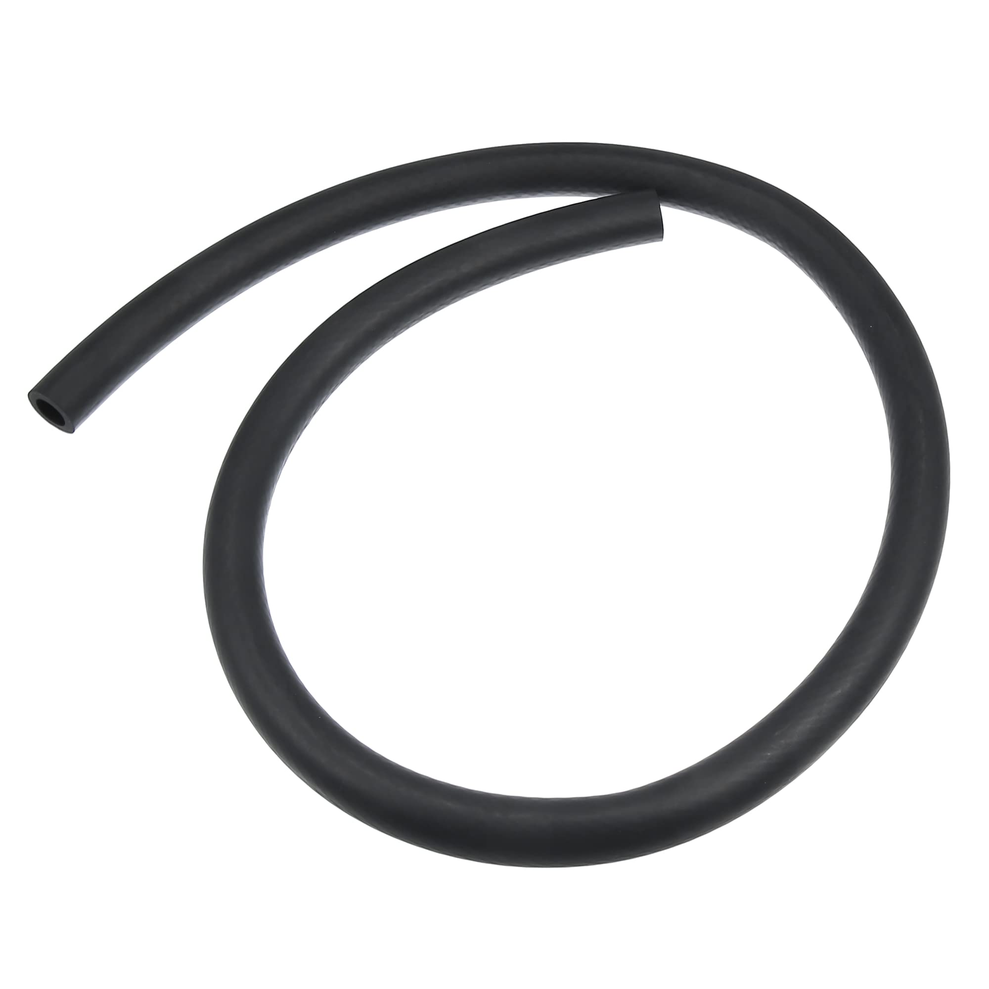 

X AUTOHAUX Автомобільний нагрівальний шланг Автомобільний гнучкий прямий нагрівальний шланг Багатоцільовий шланг Гумовий Чорний Довжина 1м Внутрішній діаметр 13мм