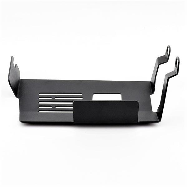 Black Carbon Steel Engine Bottom Guard for Honda Chassis Protection, 1 Piece