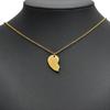 2Pcs/Set Stainless Steel Broken Heart Charms DIY Jewelry Earrings Making Fashion Couple Necklace Pendant Bracelet Lover Findings