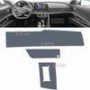 For Hyundai Elantra -2024 Car Interior Center Console Transparent TPU Protective Film Anti-scratch Sticker