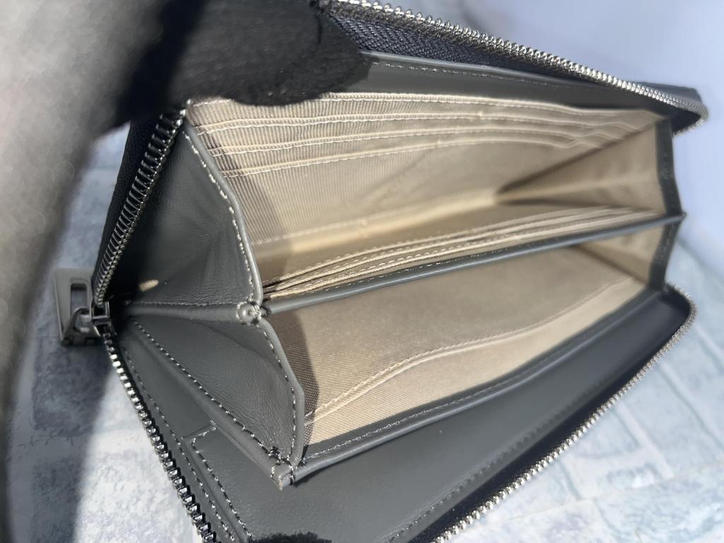 Long Wallet Round Zipper Shape Crocodile Genuine Leather Garcon Shape Coin Purse Croco Crocodile Leather Crocodile Leather Wallet Wallet Wallet Unisex