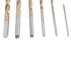 60PCS 135° Split Point Drilling Tools Jobber Length Micro Drill Bits Twist Drill Bits  Wood Drilling