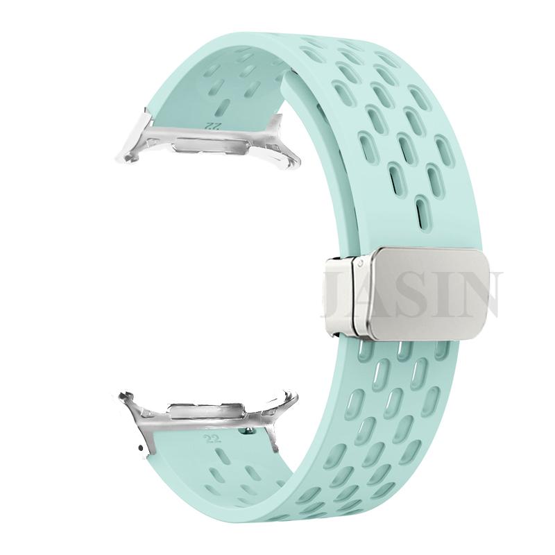 No Gaps Magnetic Buckle Silicone Strap For Samsung Galaxy Watch 8 40mm 44mm/8 Classic 46mm Bracelet Band Galaxy Ultra 2026 47mm