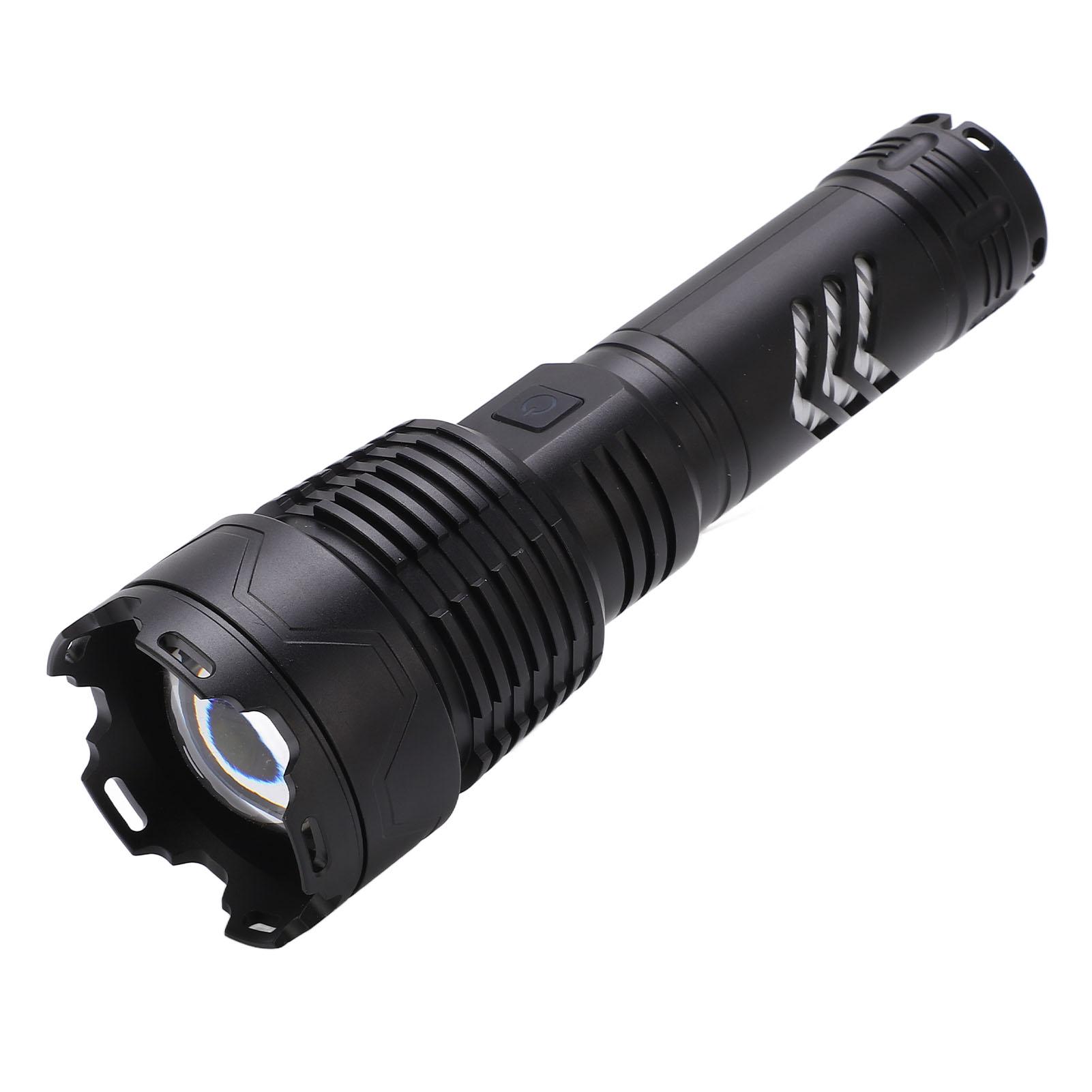 

Телескопический светодиодный фонарик высокой яркости USB перезаряжаемый масштабируемый фонарь IPX4 водонепроницаемый 5 режимов