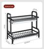 Multifunctional Kitchen Dish Rack: Countertop Draining Rack with Chopstick and Knife Holder for Dish Cabinets