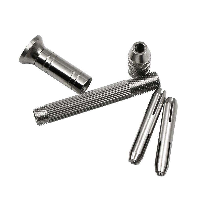 Wenwan DIY Mini-Handbohrer und Spiralbohrer-Set für die Holzbearbeitung