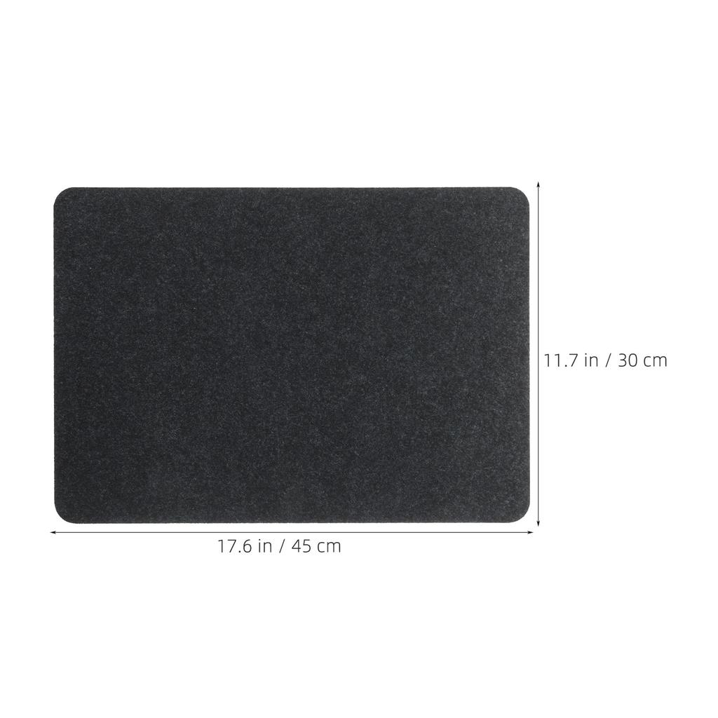 3pcs Heat Resistant Mat For Air Fryer Mixer Coffee Maker Cookware Kitchen Felt Silicone Countertop Protector Pad Nonskid 30x45cm