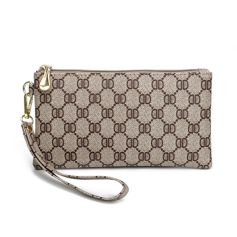 Elegant Women's Clutch Wallet: Long, Large-Capacity Coin Purse & Phone Bag