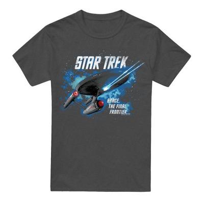 STAR TREK Unisex Adult The Final Frontier T-Shirt