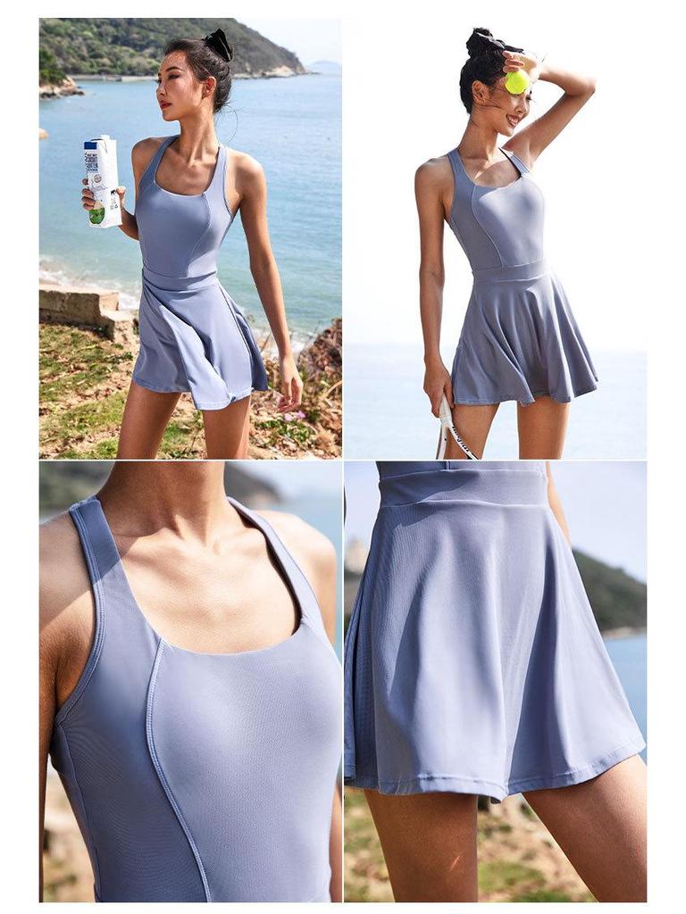 Women's Sports Fitness Skirt: Tennis, Yoga, Golf - Anti-Exposure Design