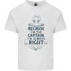 Sailing Captain Narrow Boat Barge Sailor Mens Light Cotton T-Shirt
