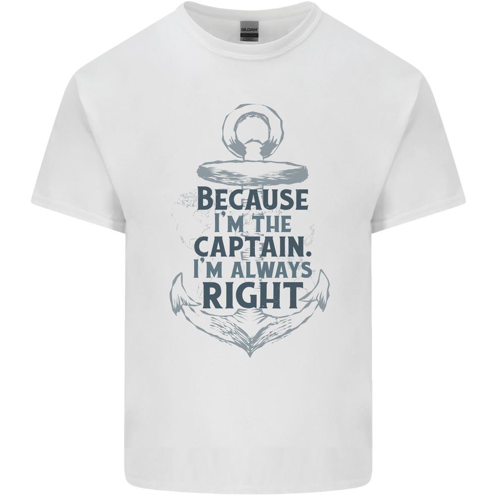 

Sailing Captain Narrow Boat Barge Sailor Mens Light Cotton T-Shirt 3XL