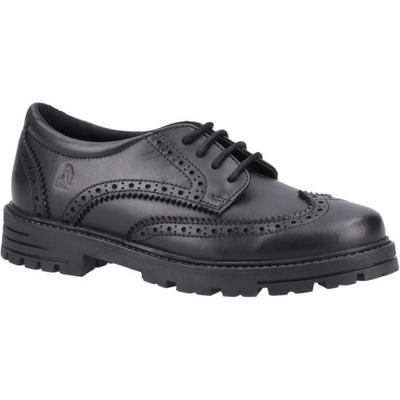 Girls Maxine Leather School Shoes