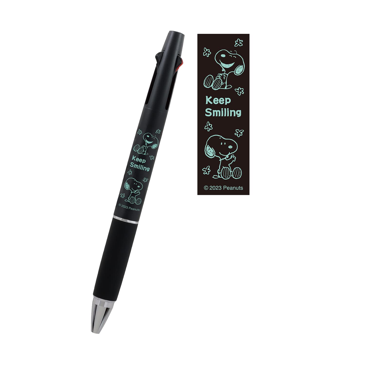 

BSS Snoopy Ручка Jetstream ES429BK Многофункциональная 2&1 0.5 красный