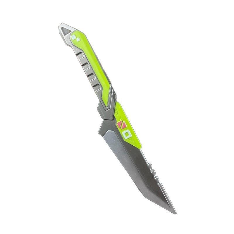 22cm/8.66in Valorant Knife Samurai Sword Weapons Model Game Peripherals Metal Props Boyfriend Gift Cosplay Outdoor Toy Ornaments
