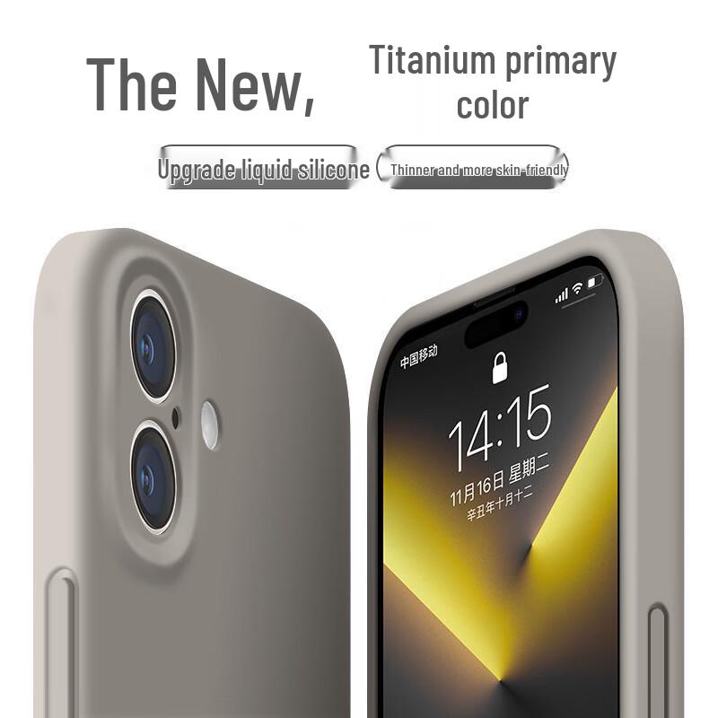 

NEYAA Жидкий силиконовый чехол для iPhone с полной защитой 6.3-inch