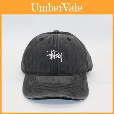 Cotton Baseball Cap With Embroidered Letters For Spring Summer Sun Protection