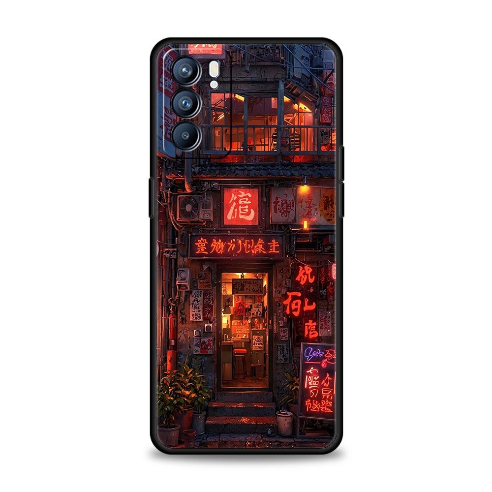 Fashion Art Sunset Glow Phone Case For Oppo Reno13 Reno12 Reno11 F Reno10 Pro A54 5G Find X5 A53 A52 A9 A17 4G A79 A80 A98 Cover