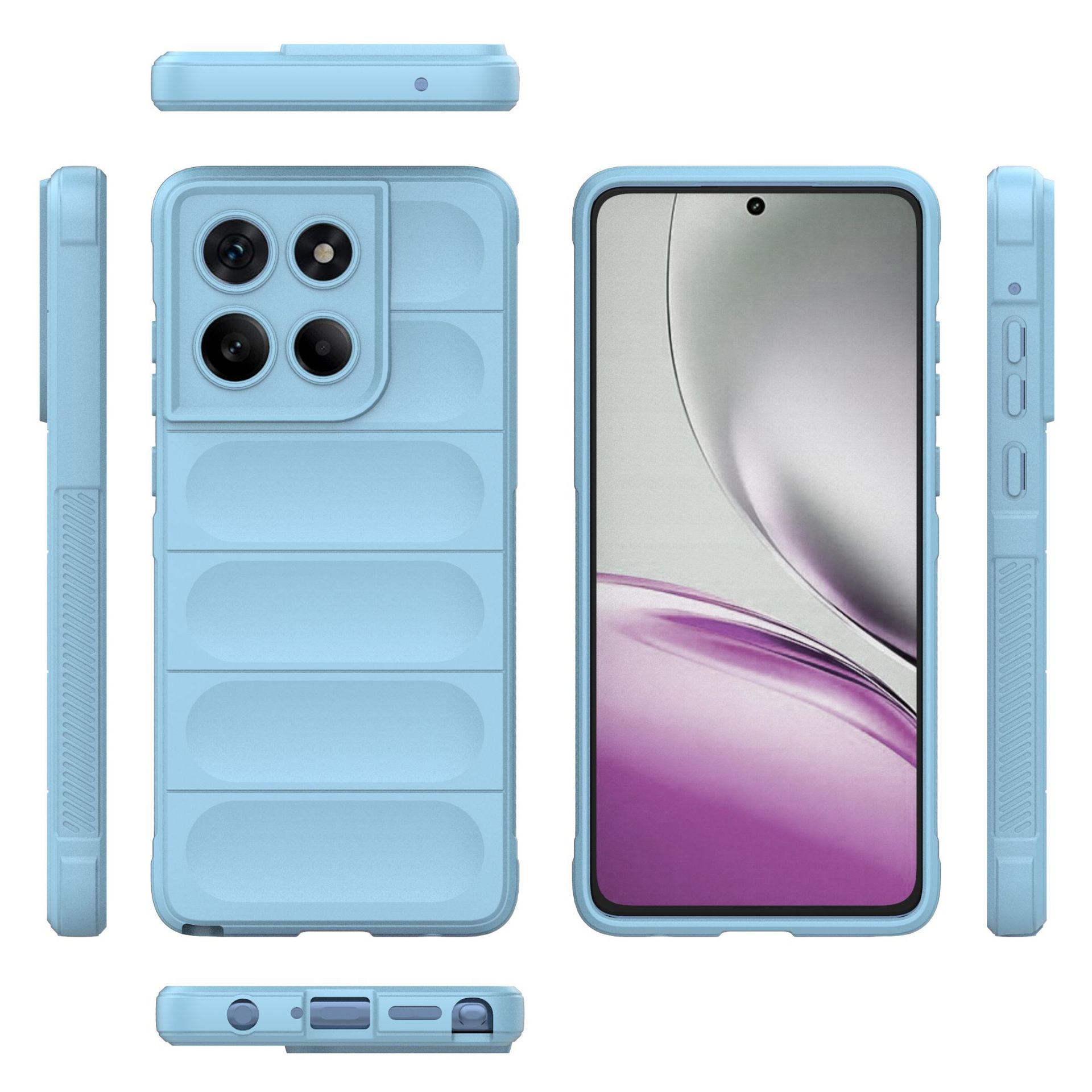 

Motorola Moto Edge 60 Stylus Phone Case,Soft TPU Shockproof Phone Cover for Motorola Moto Edge 60 Stylus світло-синій колір