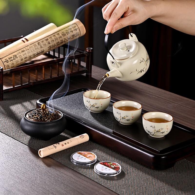 MOZHOU Ceramic Kung Fu Tea Set