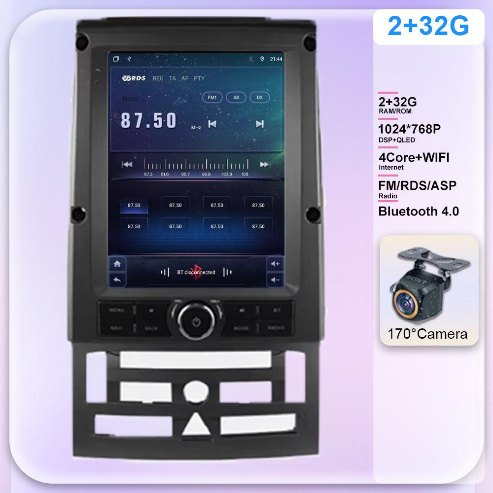 9.7inch Carplay Android For Peugeot 407 2004-2011 Auto Radio Multimedia Player Stereo GPS Navigation 5G WIFI No 2Din DVD