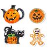 16Pcs Cute Cartoon Pumpkin Ghost Cake Inserts Creative Cake Insertion Label  Children's