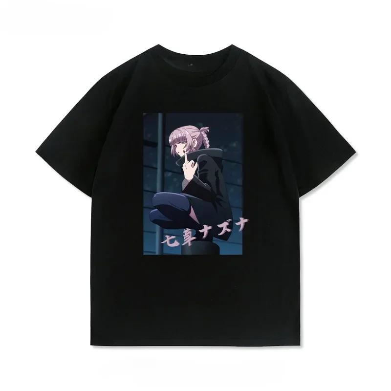 New Japan Anime Unisex Hipster Tshirt CALL OF THE NIGHT COS Fans Printed Shortsleev Tops Streetwear Aesthetic Korea Style Tees