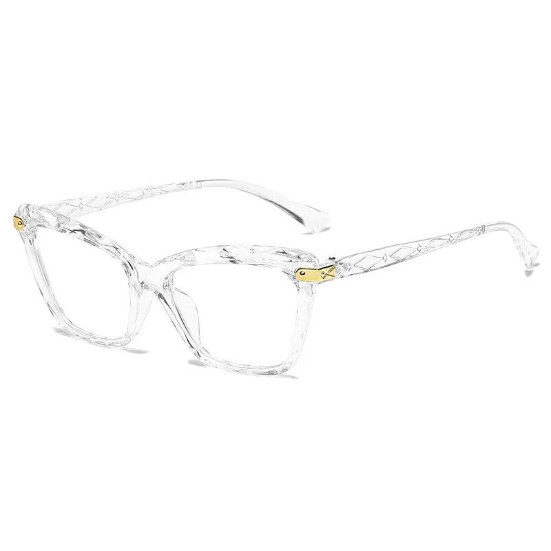 Square Glasses Frames For Women  Sexy cat eye glasses frame Optical Spectacle Computer Glasses Frame Anti Blue Light