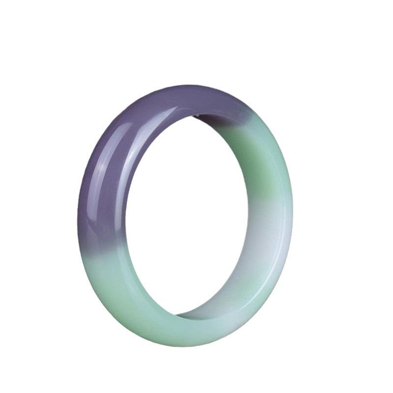 Natural Jade Bracelet Fashionable and Simple Women's Jade Bracelet