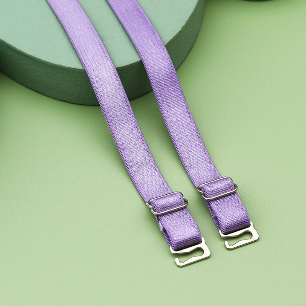 Double-Shoulder Stainless Steel Bra Straps Adjustable Underwear Shoulder Strap  Women