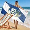FC Luzern Logo Print Beach Towel, Large Soft Quick Dry Towel for Beach Camping Swimming