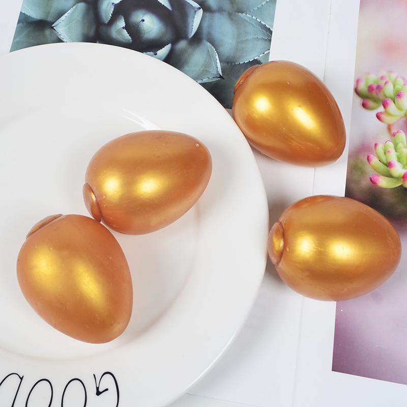 Simulated Egg Golden Egg Trick Young Peop Educational Toy Funny DecompressionVent Egg Squeeze Ball Gift SquishyStresd Reliever