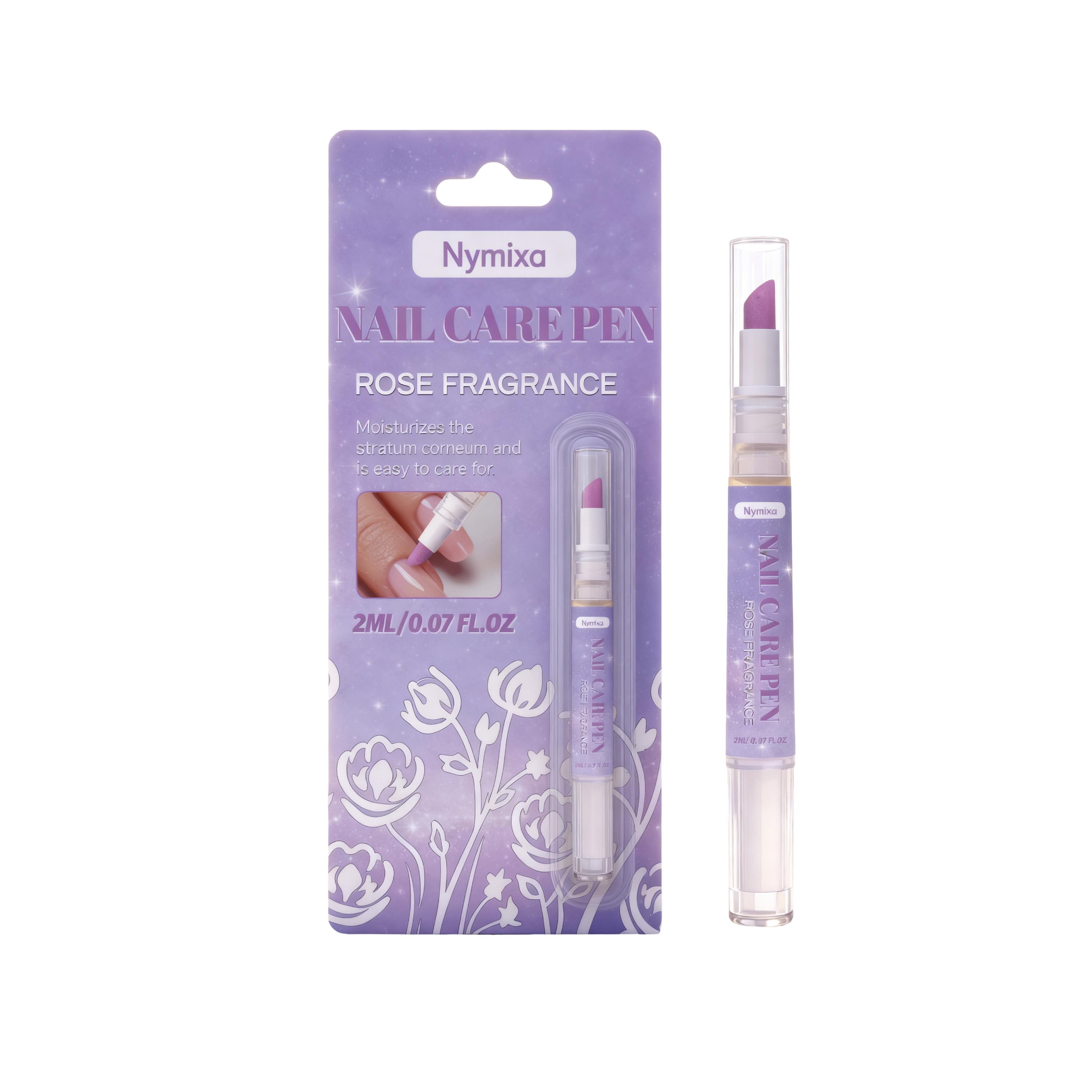 Nymixa 2-in-1 Nail Care Pen Moisturizing and moisturizing nail surface shine daily nail care portable pen