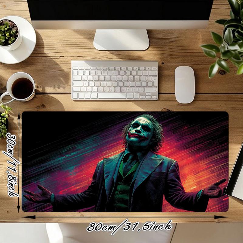 Joker'S Reign Xl Gaming Mouse Pad Nonslip Rubber Base Stitched Edge Waterproof Desk Mat For Pc Laptop Gamer Office Computer Accessories C9299