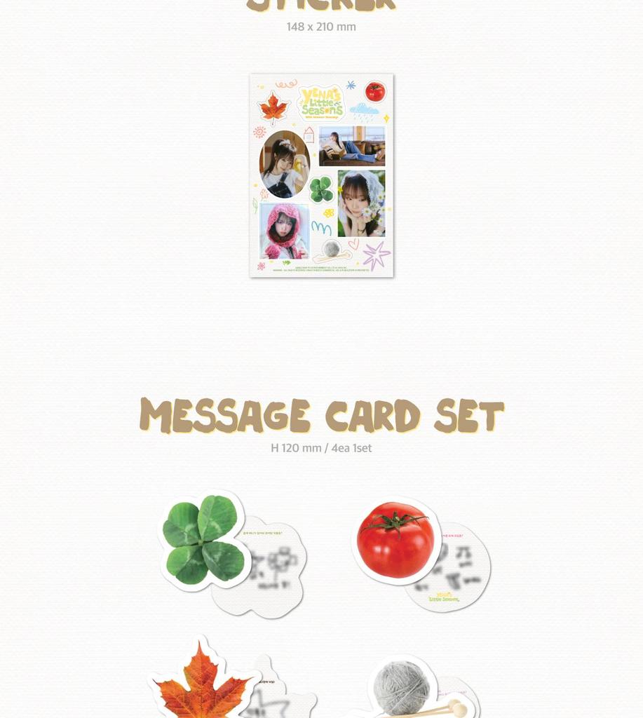[POB] YENA (CHOI YENA) 2026 SEASON'S GREETINGS [ YENA's Little Seasons]